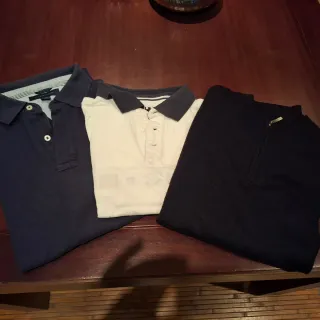 Lote 3 polos Tommy Hilfiger