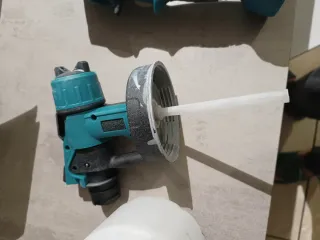 Pistola verniciatura HVLP portatile 2 batterie