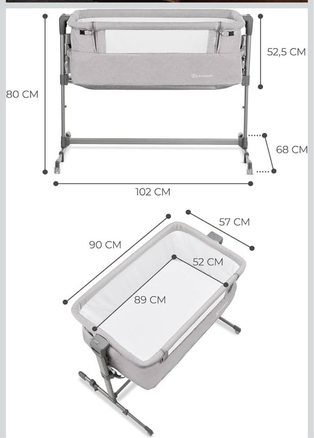 Minicuna colecho Kinderkraft
