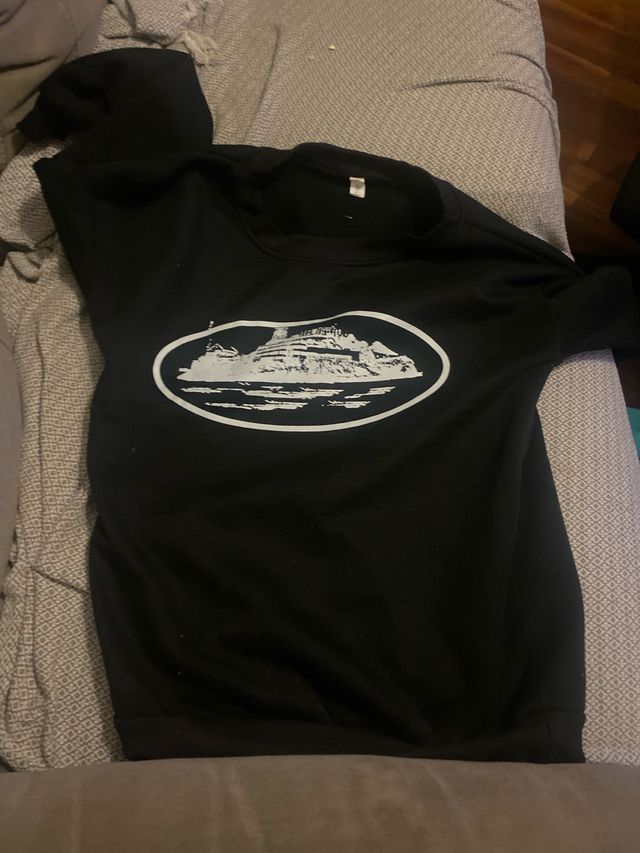 Sudadera Corteiz Negra Talla XS