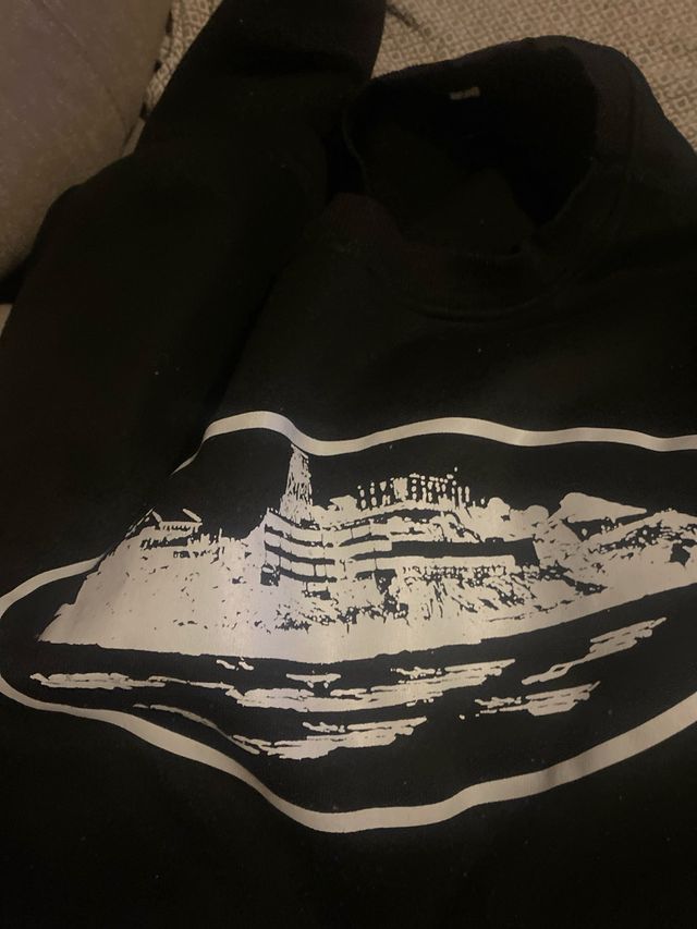 Sudadera Corteiz Negra Talla XS