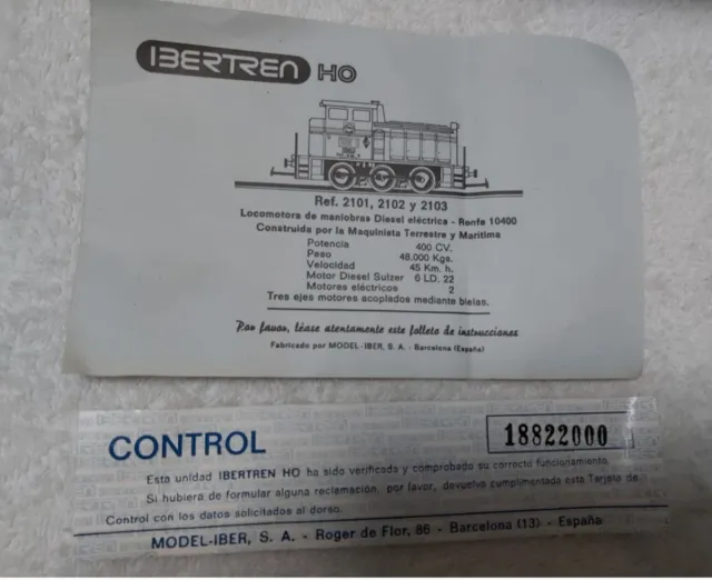 Set Ibertren Equipo Completo 2000 escala HO