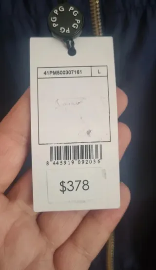 Gabardina Purificación García azul