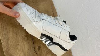 Zapatillas Adidas Forum Bold Blancas y Negras