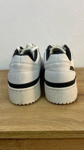 Zapatillas Adidas Forum Bold Blancas y Negras