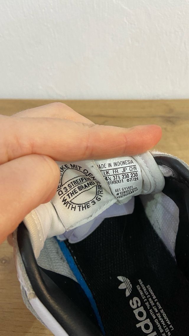 Zapatillas Adidas Forum Bold Blancas y Negras