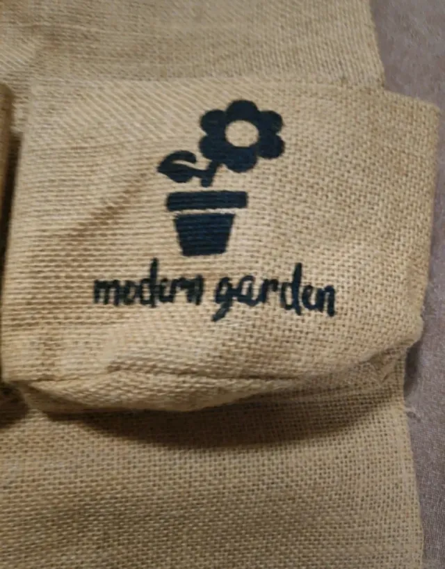 Organizador de herramientas de jardín de yute