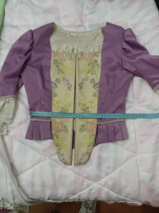 Traje Fallera T40/42 con 2 corpiños y zapatos