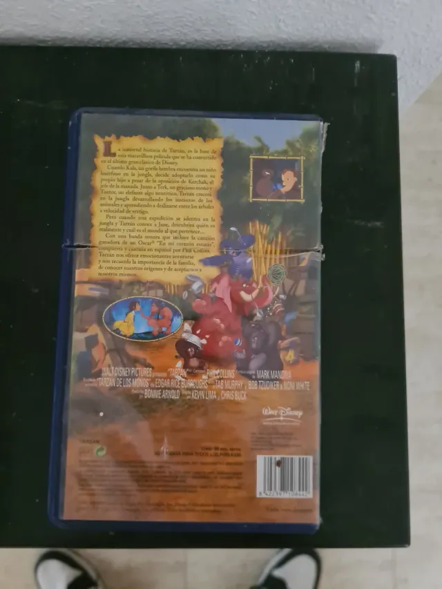 Tarzán VHS Disney Español