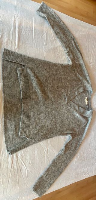 Jersey gris de punto