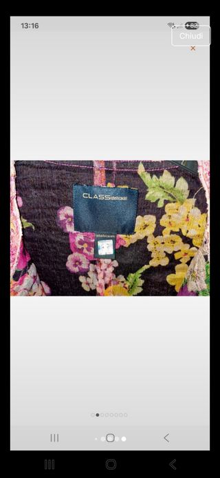 Blazer Class Roberto Cavalli Floreale