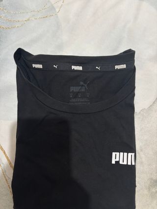 Camiseta Puma Negra Talla M