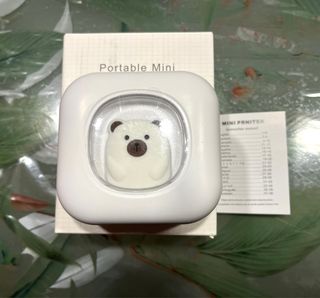 Mini Impresora Portátil Blanca 10 rollos incluidos