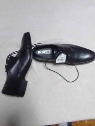 Zapatos de vestir Borelli negros talla 41