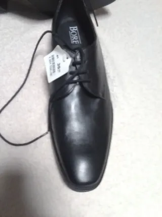 Zapatos de vestir Borelli negros talla 41