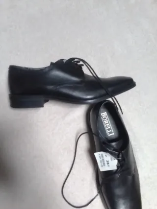 Zapatos de vestir Borelli negros talla 41
