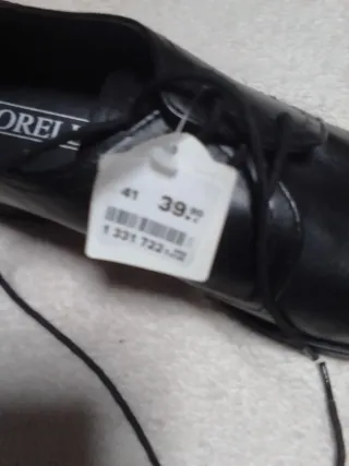 Zapatos de vestir Borelli negros talla 41