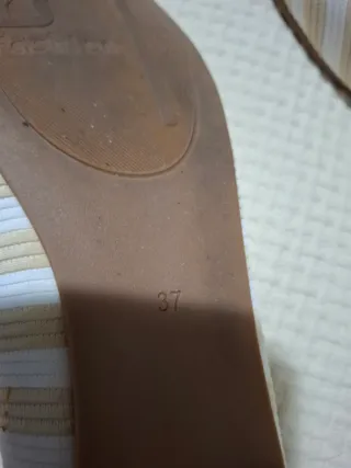 Manoletinas Beige y Blancas