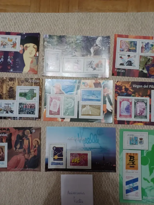 9 Reproducciones de sellos autorizadas por Correos