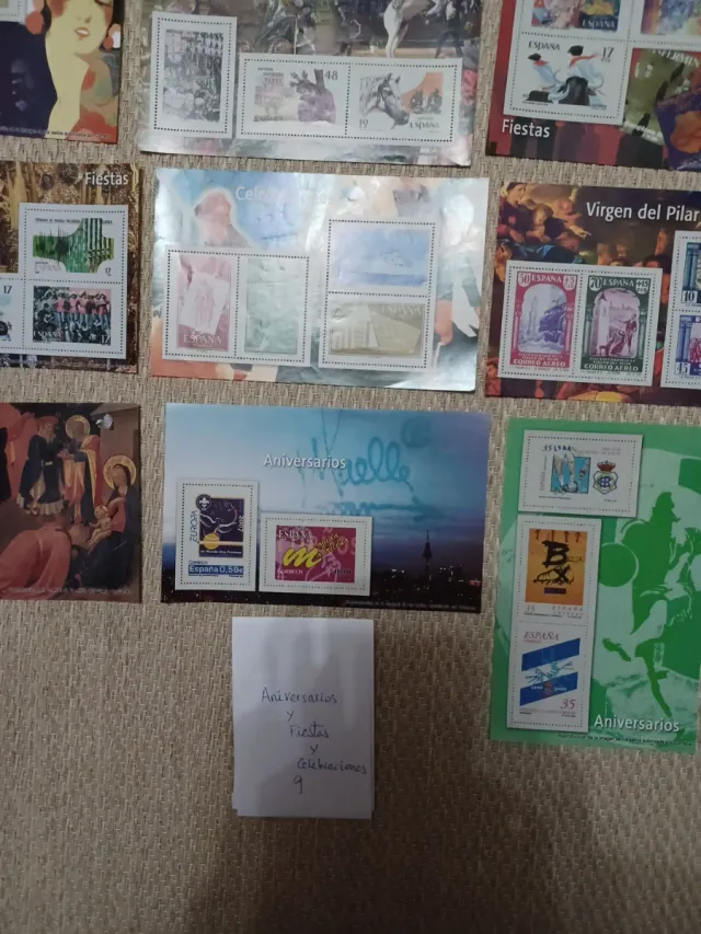 9 Reproducciones de sellos autorizadas por Correos