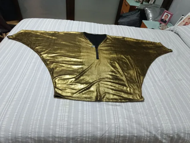 Camiseta dorada talla única