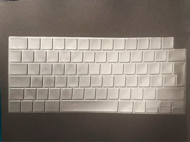 Funda Teclado MacBook Layout EU Transparente
