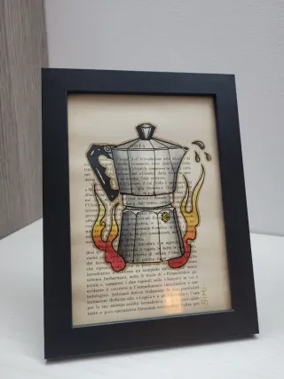 Quadro Caffè Moka Tattoo