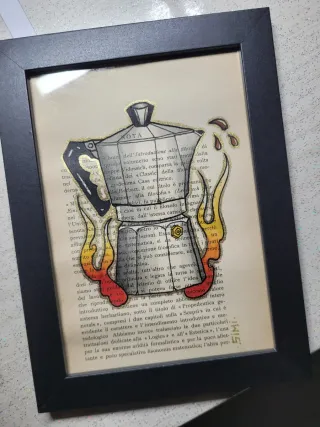 Quadro Caffè Moka Tattoo