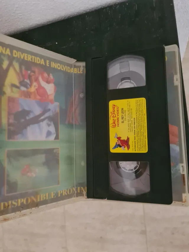 El Rey León VHS Disney Clásicos