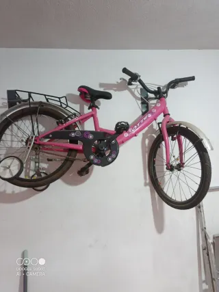 Bicicleta infantil rosa