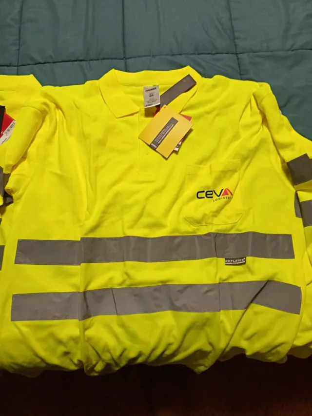 Polo de trabajo manga larga