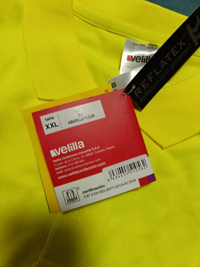 Polo de trabajo manga larga