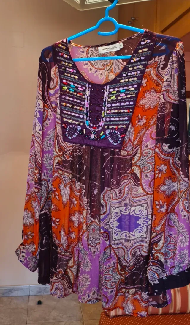 Blusa Yessica Estampada Talla única