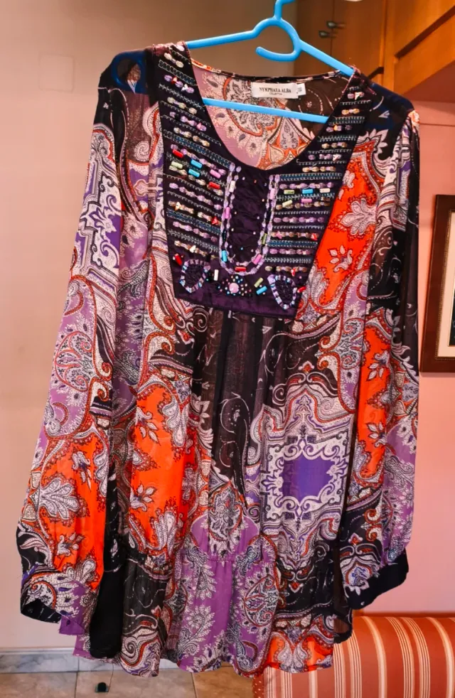 Blusa Yessica Estampada Talla única