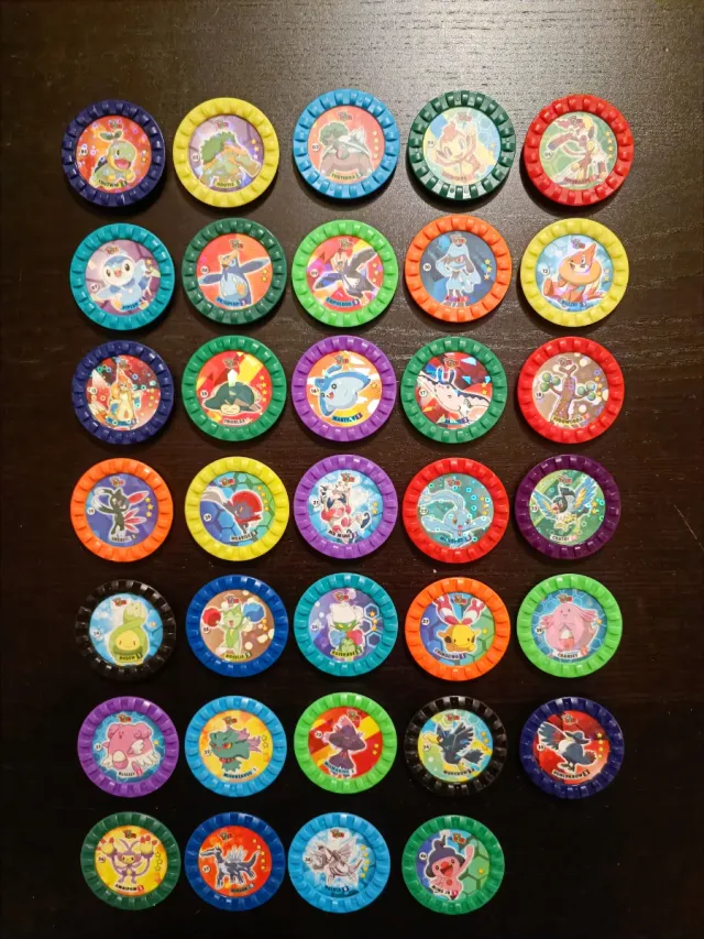 Tazos Pokémon Roks