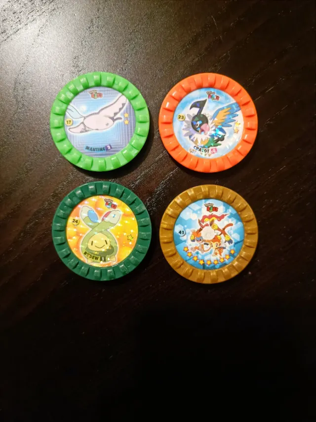 Tazos Pokémon Roks