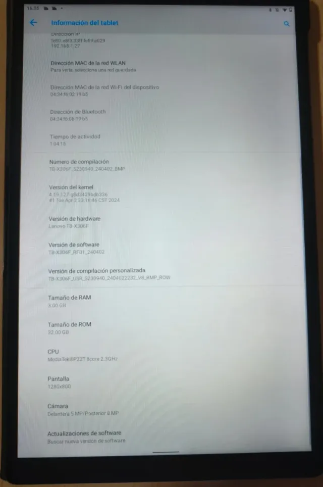 Tablet Lenovo M10 HD