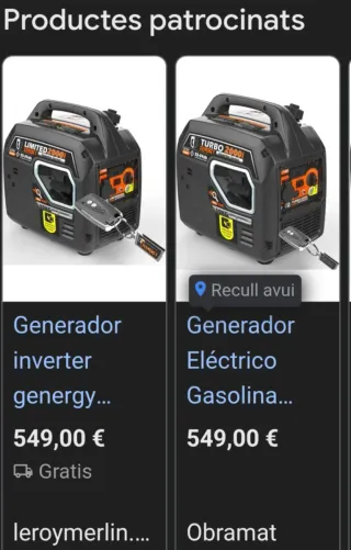 Generador Ginergy Limited 2000i