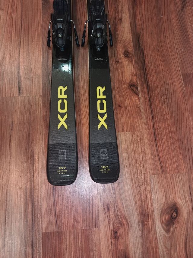 Esquís 167 Blizzard XCR fijaciones Marker