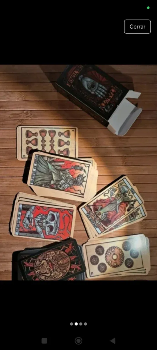 Cartas Tarot Guillermo del Toro