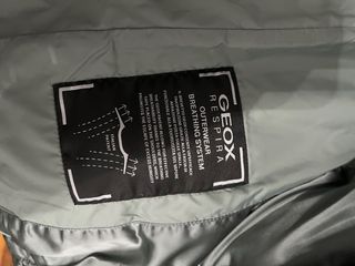 Abrigo plumífero verde botella largo GEOX talla 38