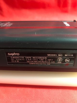 Grabadora Sanyo Voice Activated System