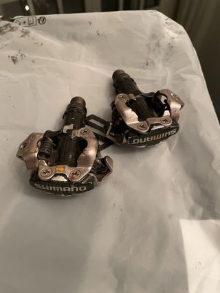 Pedales Shimano MTB con calas