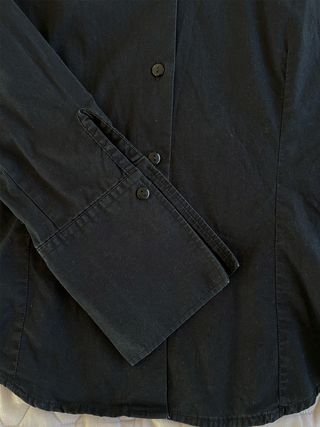 Camicia Nera Slim Fit Nara Camicie Donna Taglia M