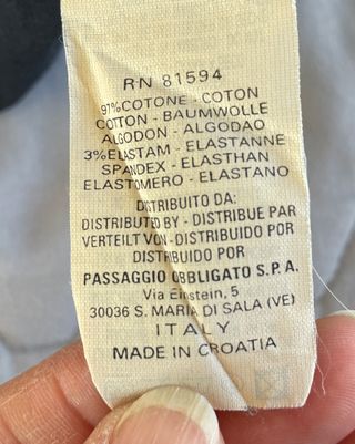 Camicia Nera Slim Fit Nara Camicie Donna Taglia M