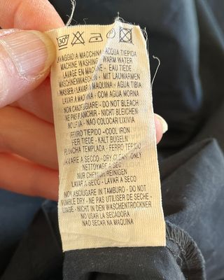 Camicia Nera Slim Fit Nara Camicie Donna Taglia M