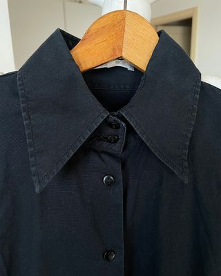 Camicia Nera Slim Fit Nara Camicie Donna Taglia M