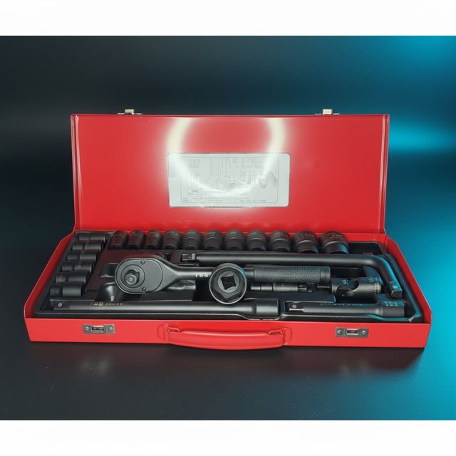 Maletín Herramientas TBW (vasos de 6 puntas)