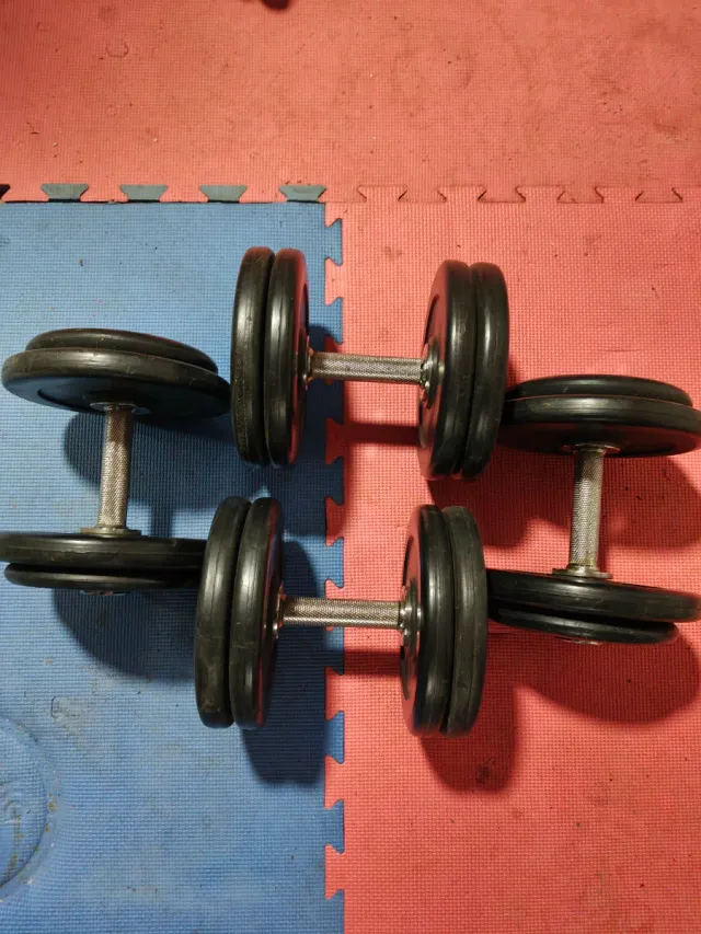 MANCUERNAS DISCOS GOMA 72KG