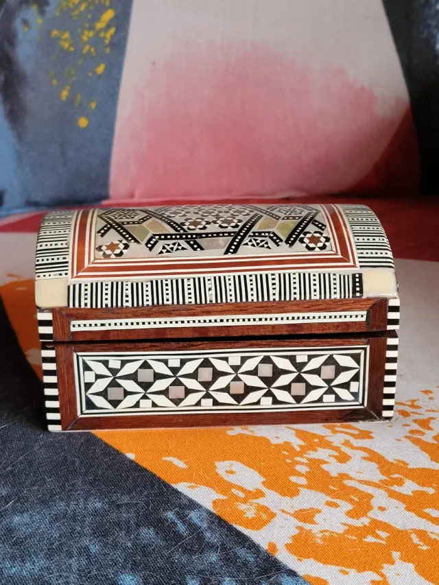 Cajita Joyero Artesanal